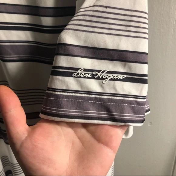 Ben Hogan Striped Polo - Picture 3 of 5